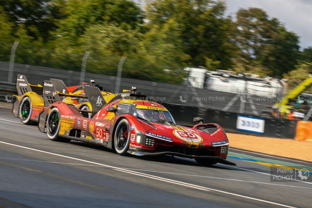 FERRARI AF CORSE (ITA), Antonio Fuoco (ITA), Miguel Molina (ESP), Nicklas Nielsen (DNK), Ferrari 499P, action