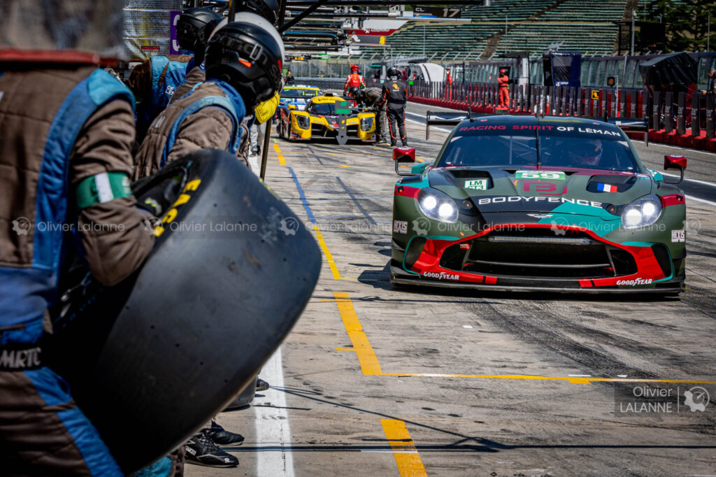 59 RACING SPIRIT OF LEMAN (FRA), Aston Martin Vantage AMR LMGT3, Clément MATEU (FRA), Erwan BASTARD (FRA), Valentin HASSE CLOT (FRA), Pit Lane