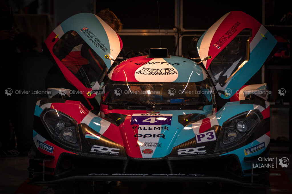 4 DKR ENGINEERING (LUX), Ginetta G61-LT-P325-Evo Toyota, Antti RAMMO (EST), Wyatt BRICHACEK (USA), Mikkel Gaarde PEDERSEN (DEN), Box