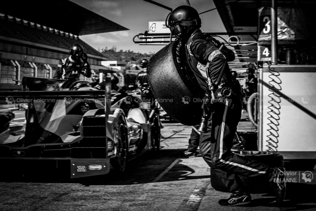 3 DKR ENGINEERING (LUX), Oreca 07 Gibson, Georgios KOLOVOS (GRE), Laurents HÖRR (GER), Neel JANI (SUI), Pit Lane