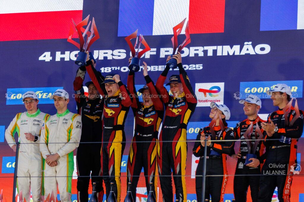 Podium, Ambiance ELMS 4h Portimao